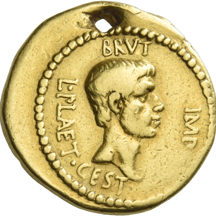 The 44BC “Eid Mar” Roman gold Aureus... 