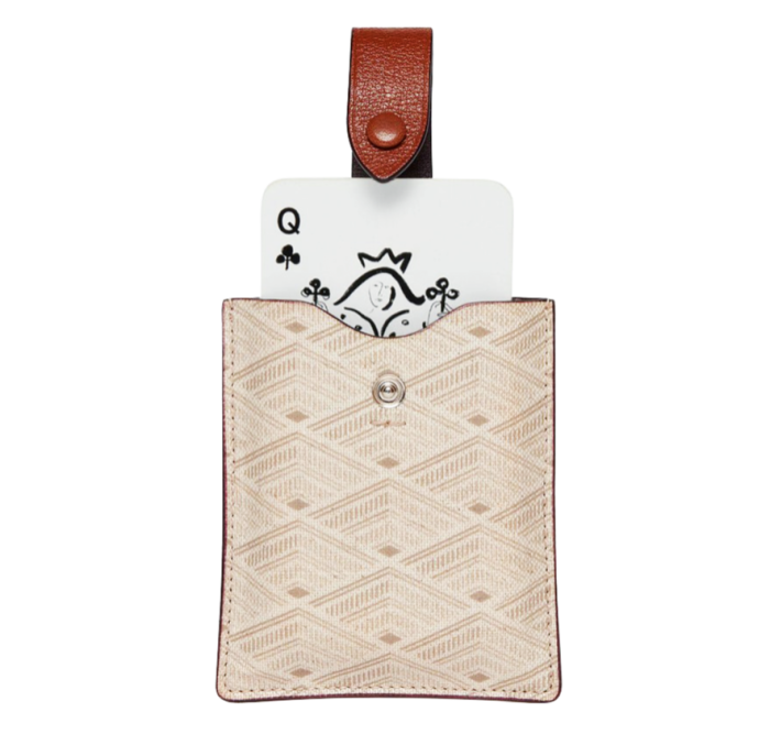 Métier playing cards and case, £170