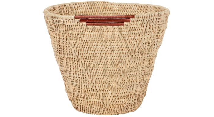 Made51 Makenge root and copper wire basket, £32. Made by Congolese weavers in Zambia in partnership with FREE