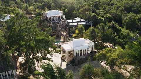 The four-suite Coqui Coqui Residence and Spa on the Laguna Coba