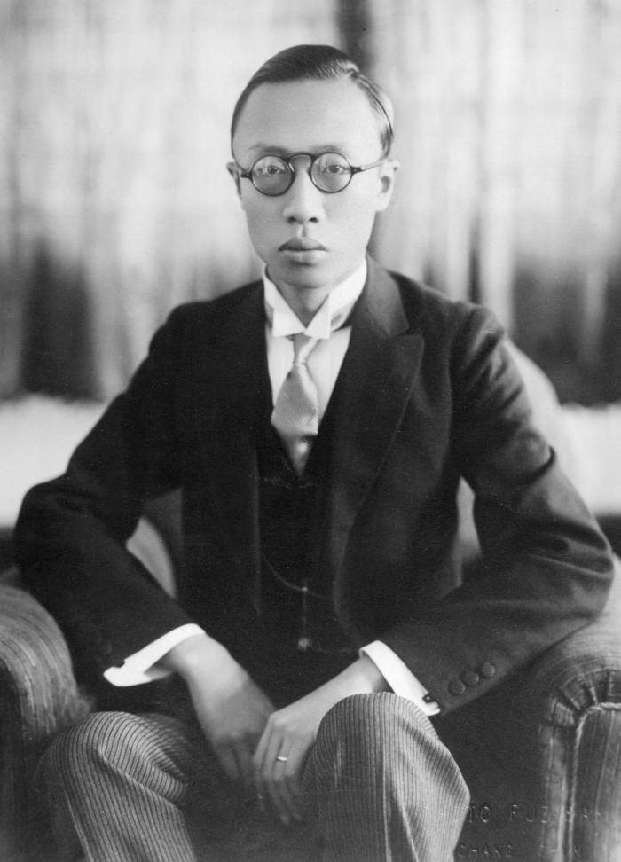 Aisin Gioro Puyi, the last emperor of China, in 1925