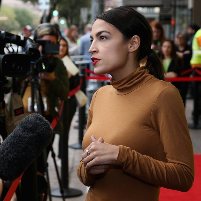 At the Knock Down the House premiere in Austin: @lucybell1918 “Netflix spent $10m on the AOC film. Does that put you in a different tax bracket?” March 10 2019