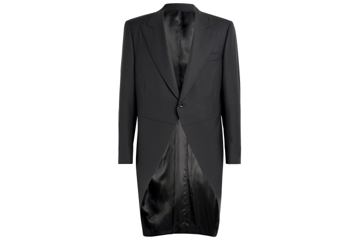 Canali wool morning suit coat, £1,100, harrods.com