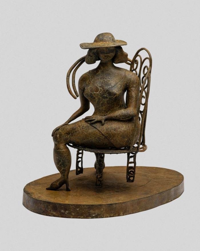 Seated Bronze, 2022 by Tschabalala Self, €28,000, released 13 October on avantarte.com