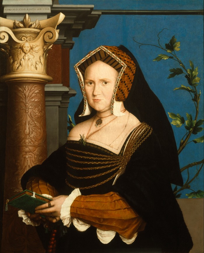 Mary, Lady Guildford, 1527, by Hans Holbein the Younger, at Saint Louis Art Museum