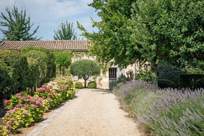 The Vineyard House is a two-bedroom cottage on the Estate