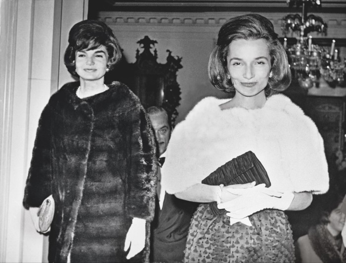 Jackie Onassis and Lee Radziwill at the Carlyle