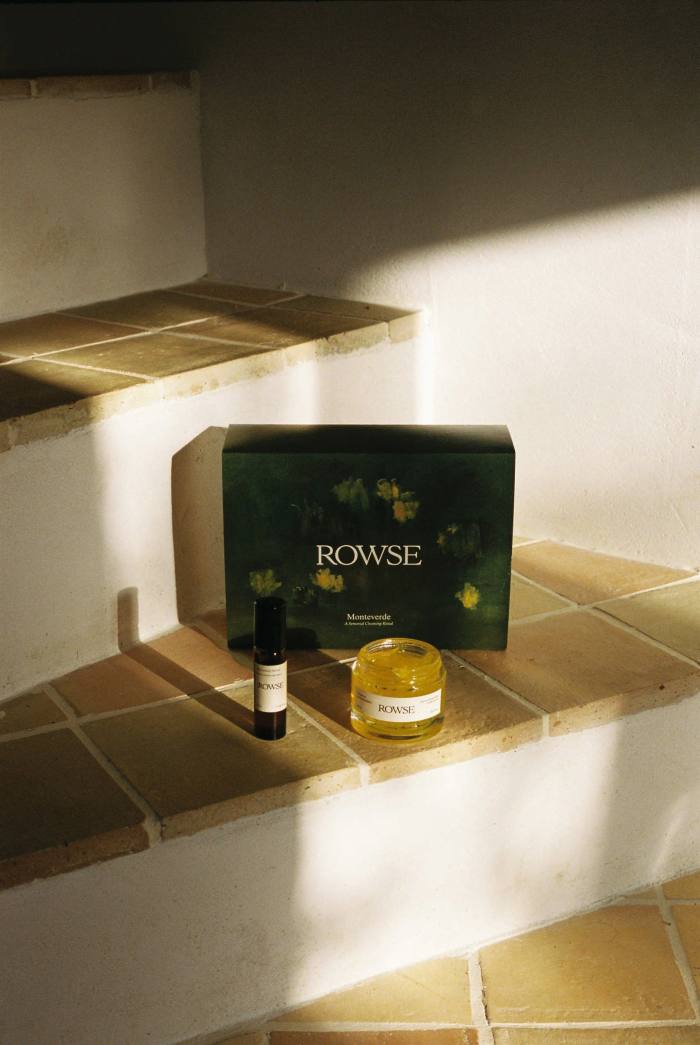 Rowse Monteverde Cleansing Ritual set, with Tangerine Cleansing Balm and Eye Contour Serum, £62