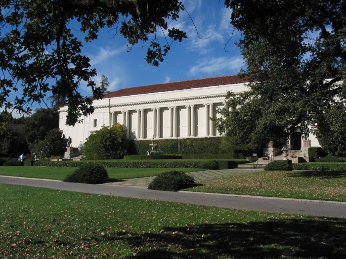 The Huntington Library is set in botanical gardens on a historical estate