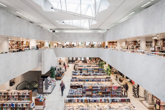 The Academic Bookstore in Helsinki has occupied Alvar Aalto’s Book House since 1969