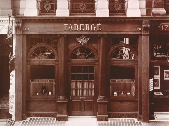 Fabergé’s premises on New Bond Street in 1911