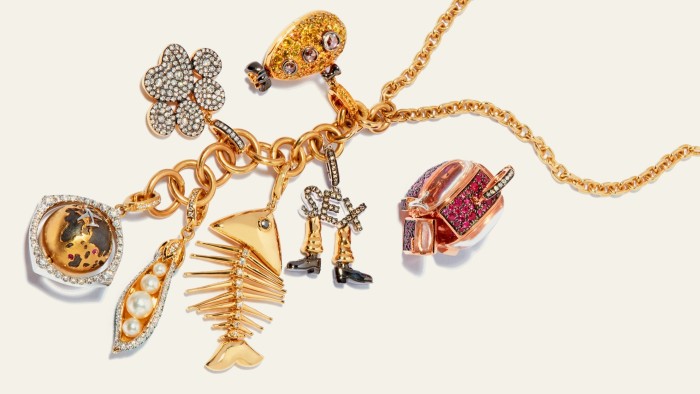 The seven charms Annoushka Ducas designed to represent her own life for her new jewellery project