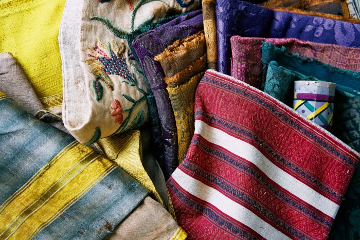 Soames’s collection of antique textiles