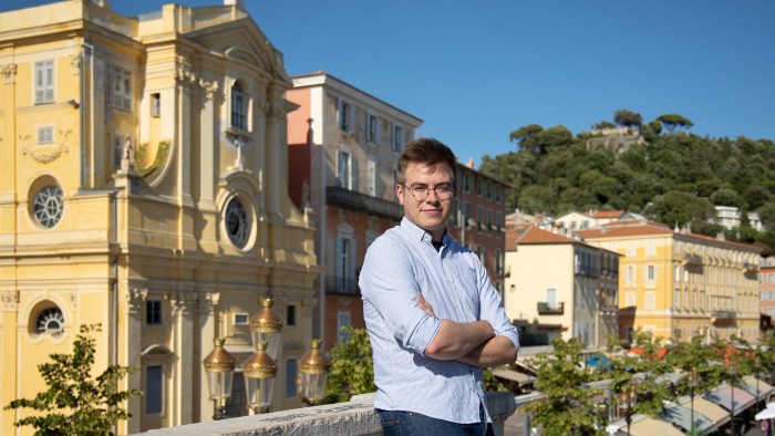 Grégoire Gloriod chose Neoma business school partly for its expertise in online learning