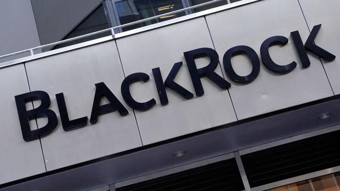 The BlackRock logo 