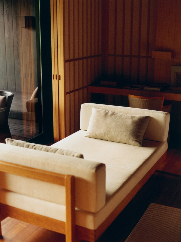A room in the Amanemu hotel