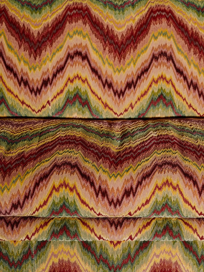 Close-up of the fabric on the Binderton sofa, from £10,000