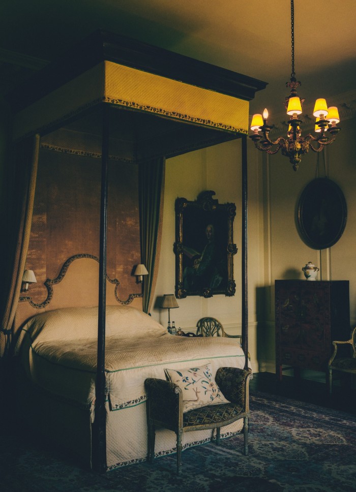 One of the bedrooms