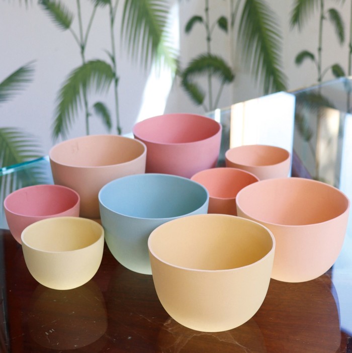 Hannah Morrow Jupiter pots, medium £63, small £35