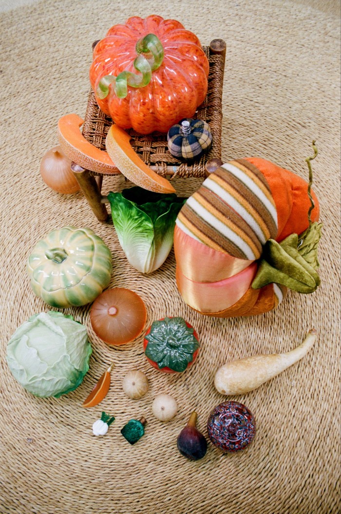Model fruits and vegetables