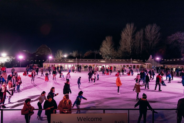 The ice rink at Bath On Ice
