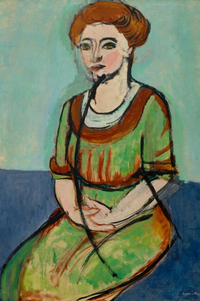 Olga Merson, 1911, by Henri Matisse, at the MFAH