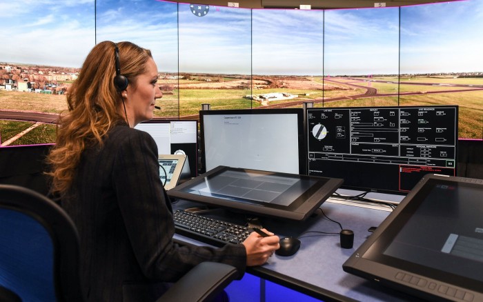 air traffic controller using a digitalsystem