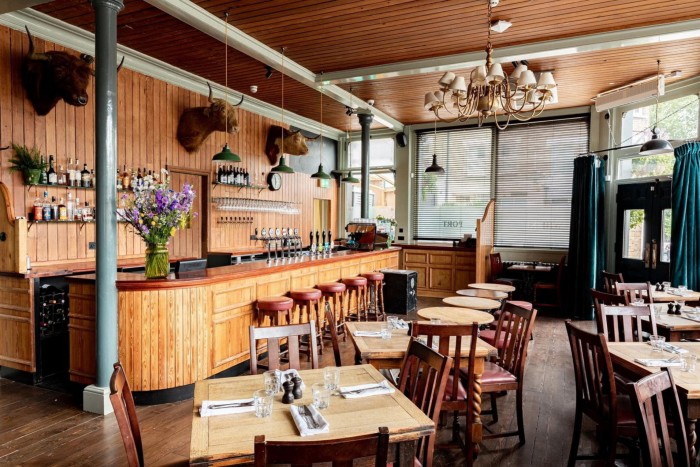 The Bull & Last — a perfect place to repair to after the festival for drinks and dinner