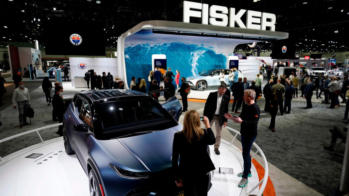 Fisker shows SUV Ocean at LA Auto Show