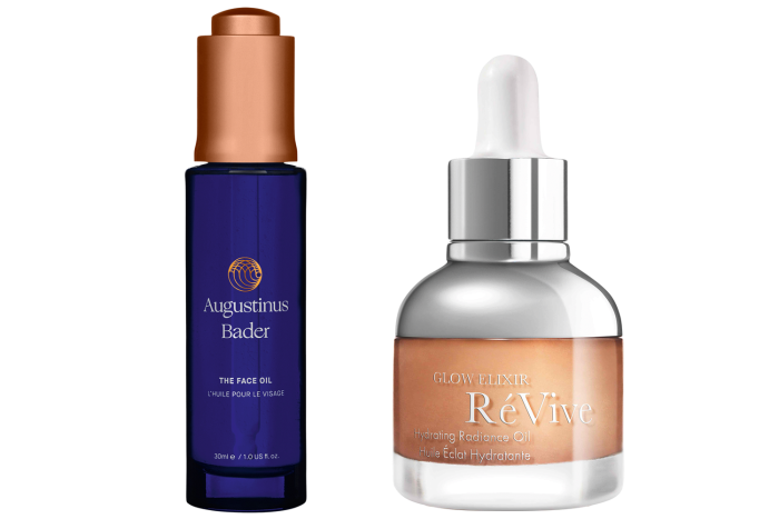 Augustinus Bader The Face Oil, £180 for 30ml. RéVive Glow Elixir Hydrating Radiance Oil, £100 for 30ml