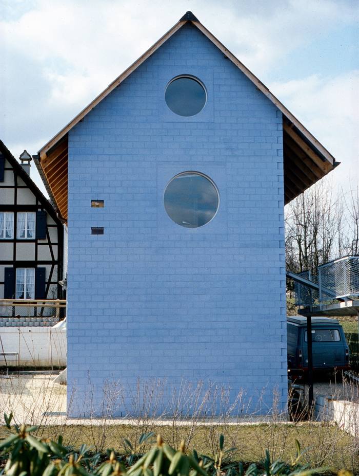 The Blue House, Oberwil, Switzerland