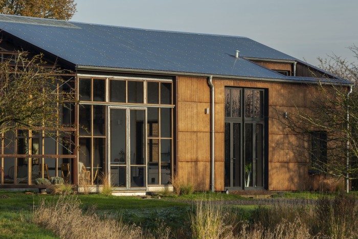 The hemp-built Margent Farm in Cambridgeshire by filmmaker Steve Barron and Practice Architecture