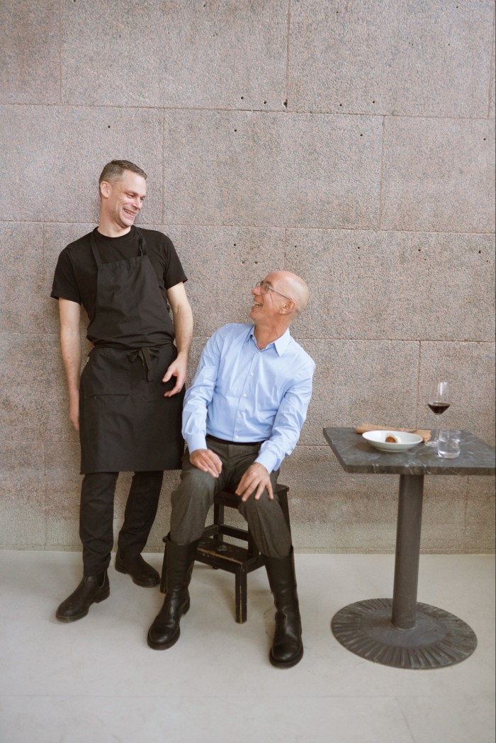 Eriksson will be cooking food that adheres to Höller’s “Brutalist Kitchen Manifesto”