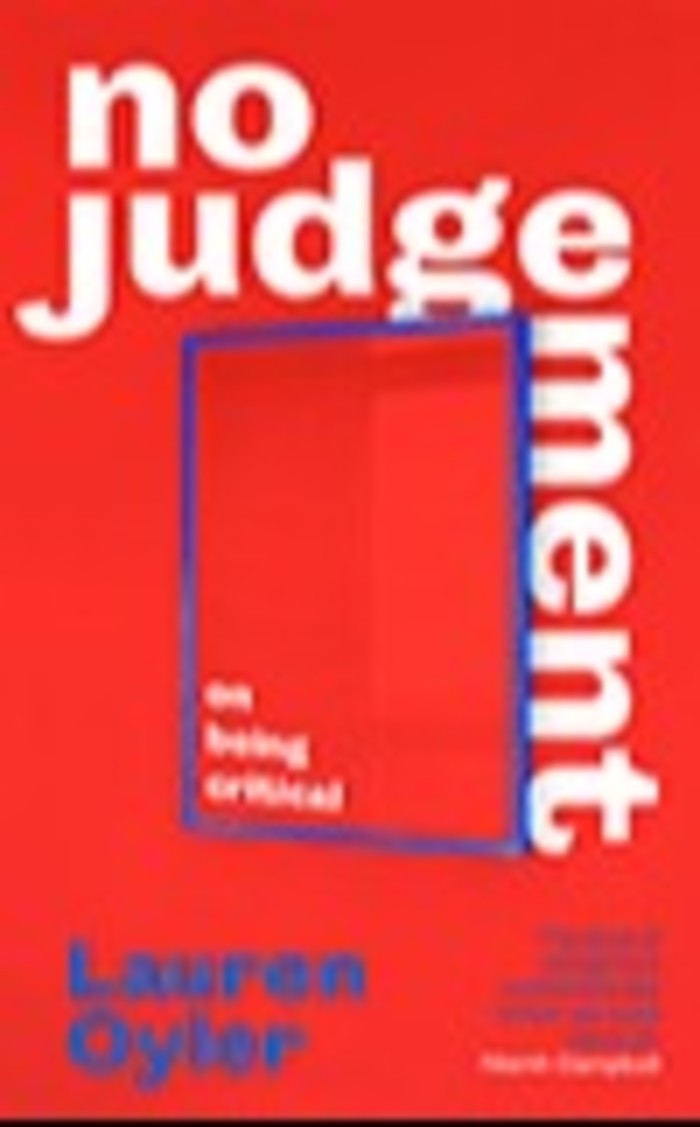 Book cover of ‘No Judgement’