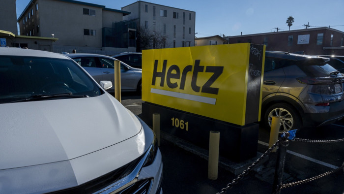 A Hertz rental car location in Berkeley, California
