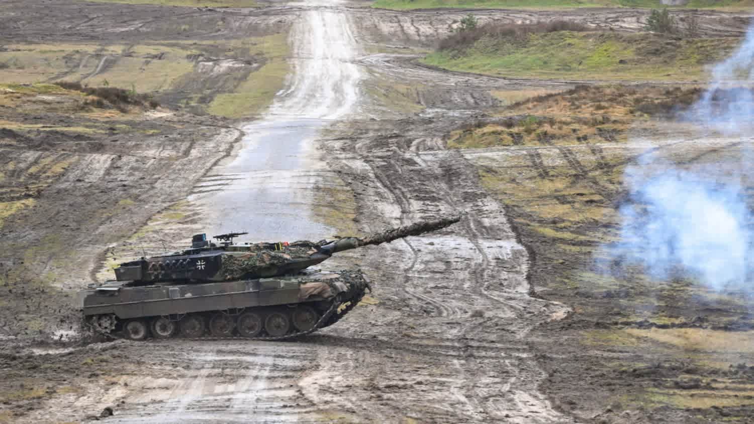 First German Leopard 2 tanks delivered to Ukraine