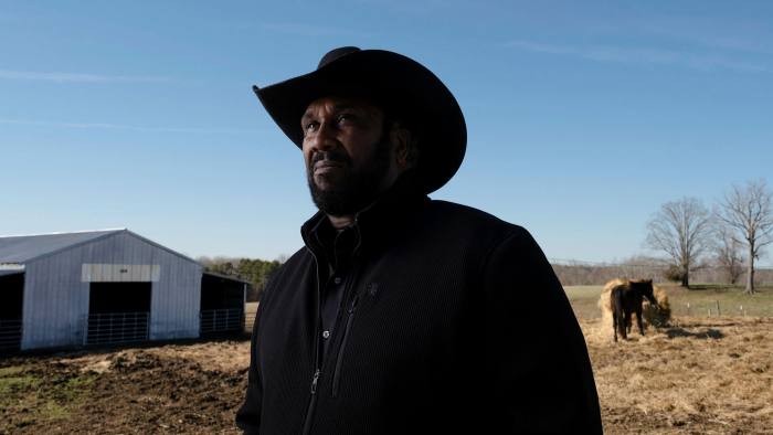 Campaigner: Virginia farmer John Boyd is president of the US National Association of Black Farmers