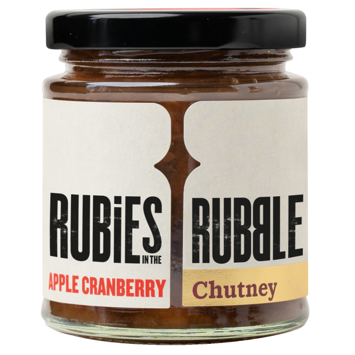 Rubies in the Rubble Apple Cranberry Chutney, £3.50