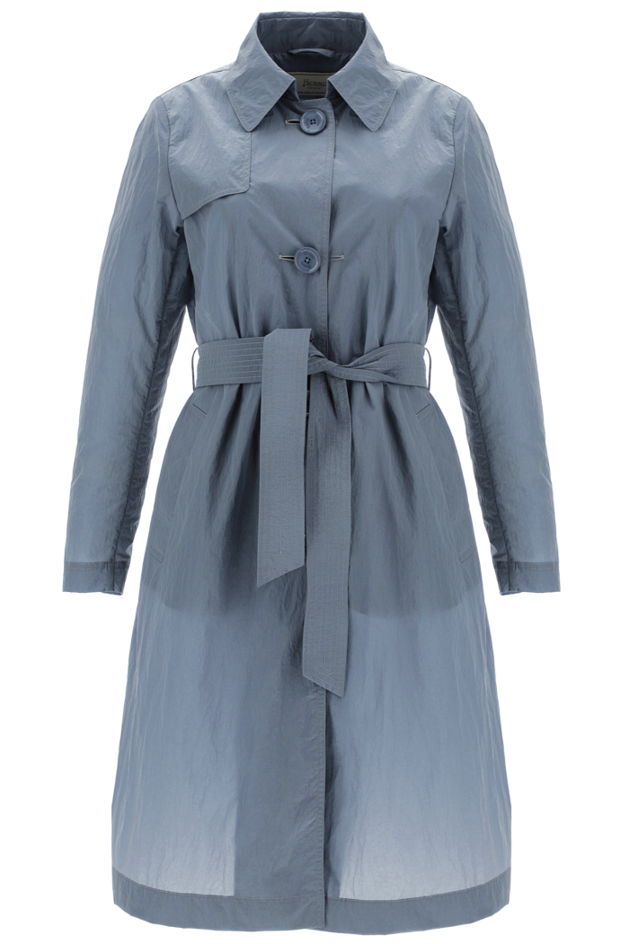 Herno recycled crispy-nylon Globe raincoat, £520, herno.com