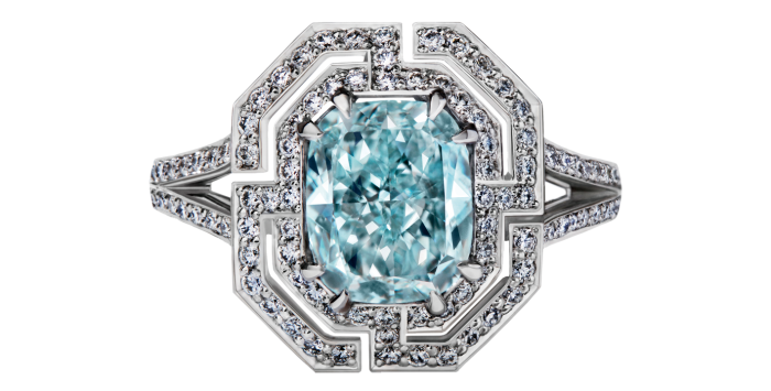 Boodles blue-diamond Pavilion ring, POA