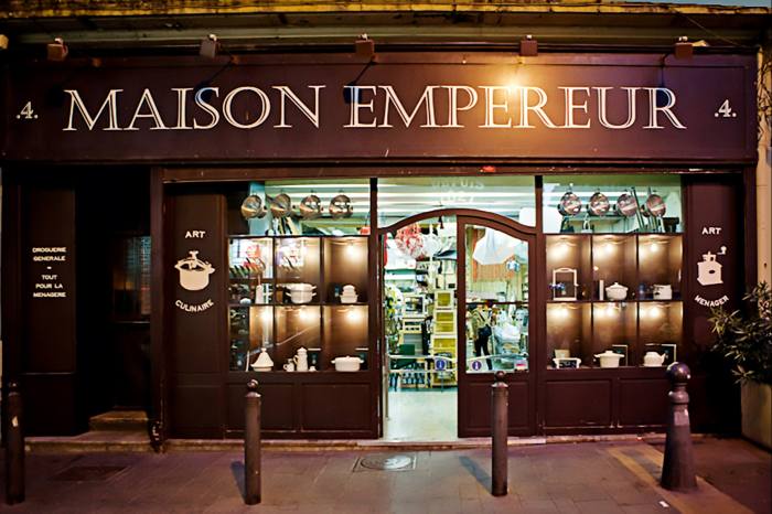 Maison Empereur is located in the old port of Marseille
