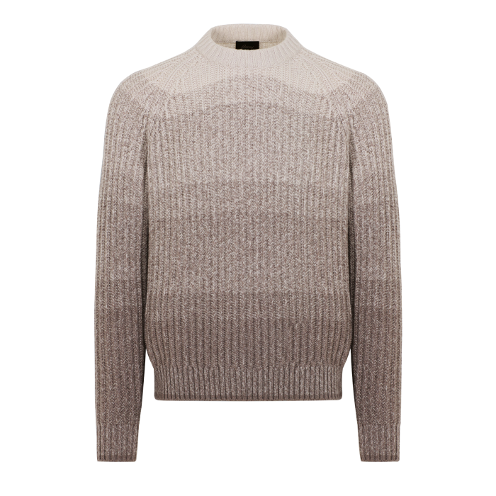 Brioni cashmere and wool dégradé sweater, £1,960