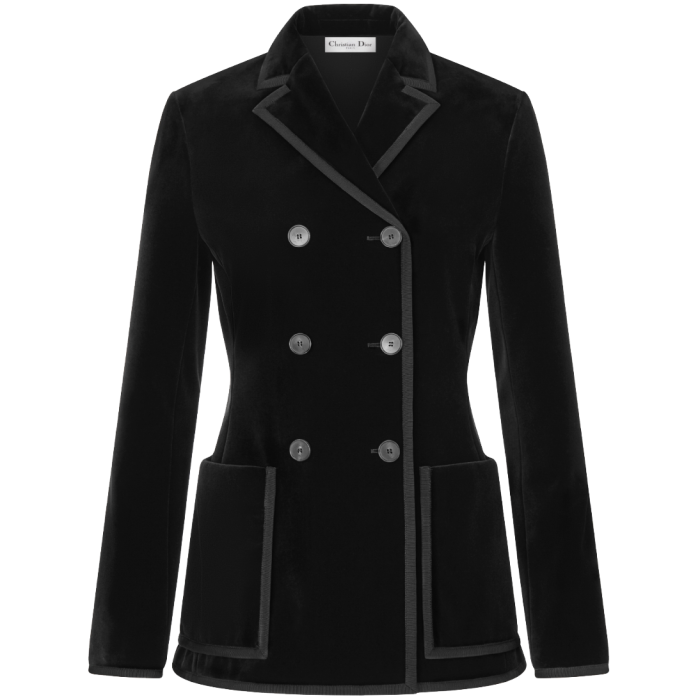Dior cotton-velvet jacket, £2,350
