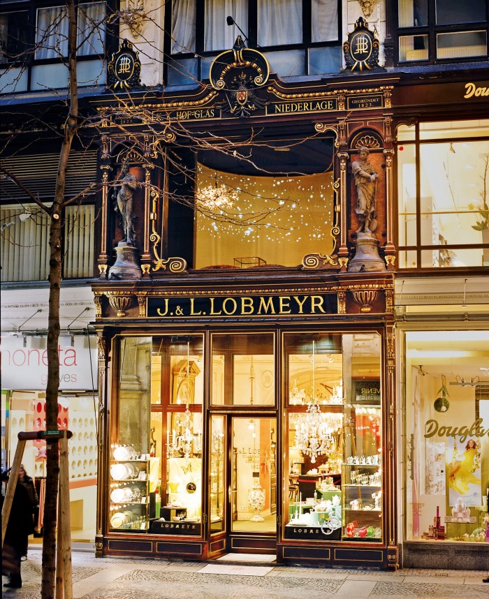 J & L Lobmeyr – a 200-year-old artisanal glassware store