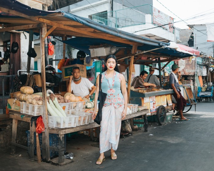 Rahel Stephanie in Glodok, Jakarta’s Chinatown