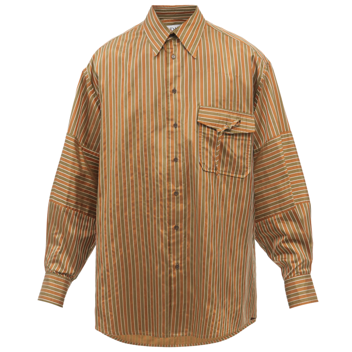 SS DALEY satin Majok shirt, £1,250, matchesfashion.com