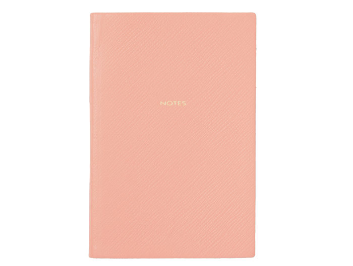 Smythson leather-bound Chelsea notebook, £95