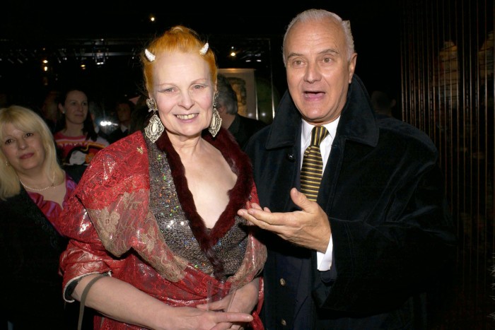 With Vivienne Westwood, 2004
