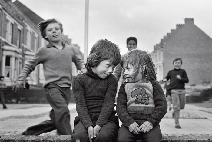 Richard and Louise, from Elswick Kids, 1978, by Tish Murtha