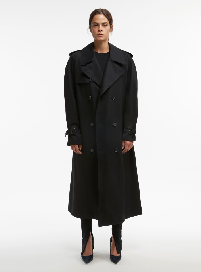 Wardrobe.NYC cotton trench coat, £1,125